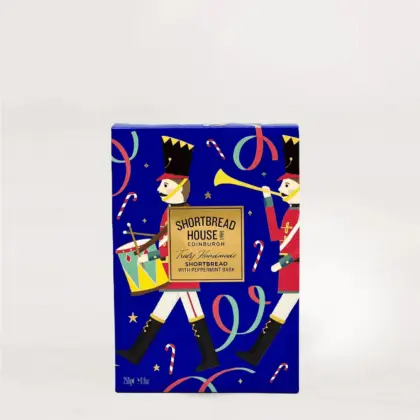 Shortbread House Peppermint Bark Shortbread Gift Box