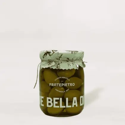 Fratepietro Cerignola  Green Olives 580ml