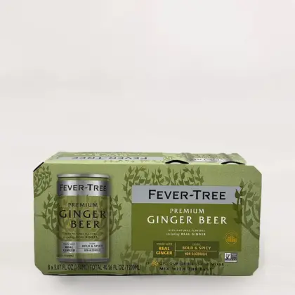 Fever Tree Ginger Beer Cans (8-pack)