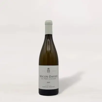 Domaine Paquet Macon Davaye Les Pres Cousins 2022