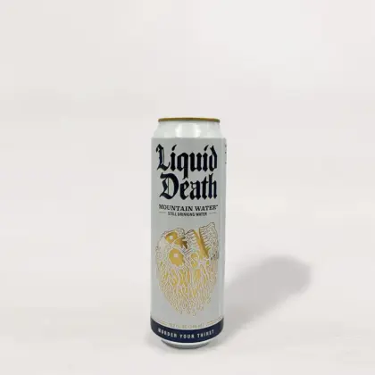 Liquid Death Water Still Mountain 19.2 oz Cans (4-pack)