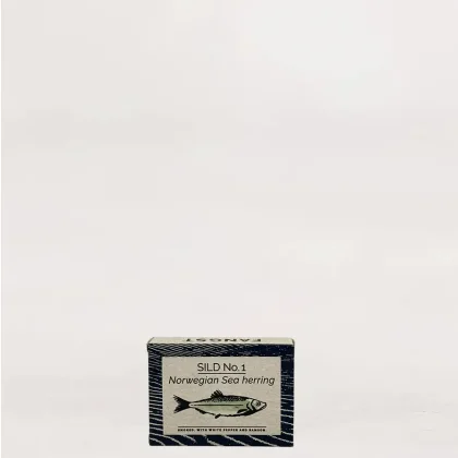 Fangst SILD No. 1 Norwegian Sea Herring Smoked W/White Pepper & Ramson