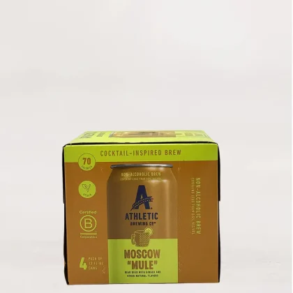 Athletic Brewing Company Moscow Mule Non-Alcoholic Cocktail (6-pack)