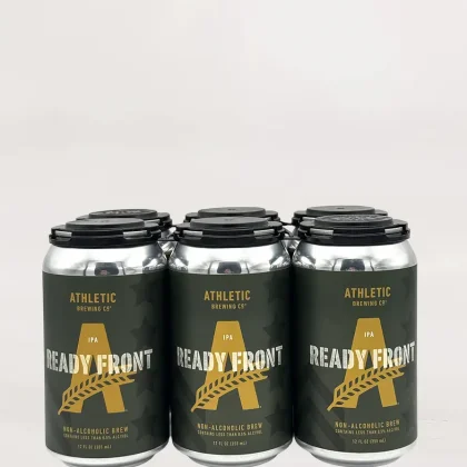 Athletic Brewing Company Ready Front IPA Non-Alcoholic Beer (6-pack)