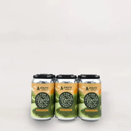 Athletic Brewing Company Two For The Trails Non-Alcoholic Beer (6-pack)