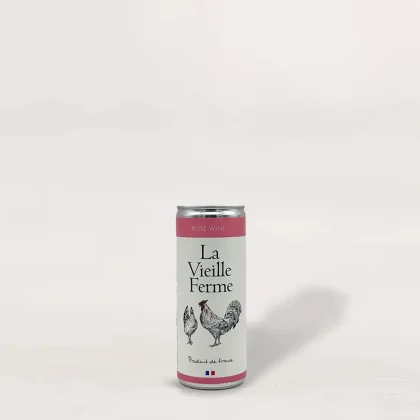 Perrin La Vieille Ferme Rose 2025 - 12 x 250ml Cans - Case Price