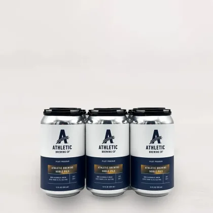Athletic Brewing Company Noble Pilsner Non-Alcoholic Beer (6-pack)