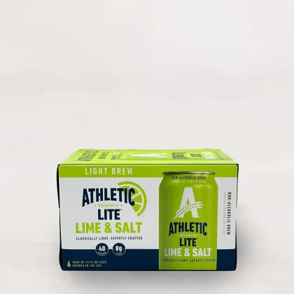 Athletic Brewing Company Athletic Lite Lime & Salt Non-Alcoholic Beer (6-pack)